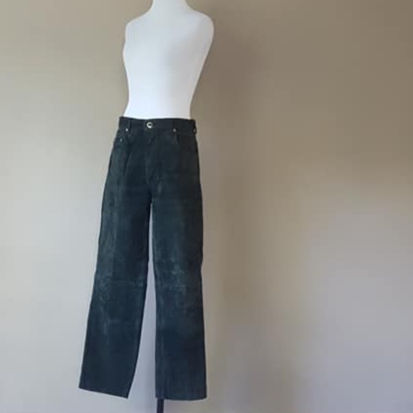 30 Waist / Scotts Suede / Pants Hunter Green Suede - Picture 3 of 8